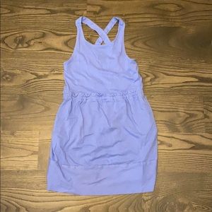 Crewcuts Girls Periwinkle Criss Cross Tank Dress